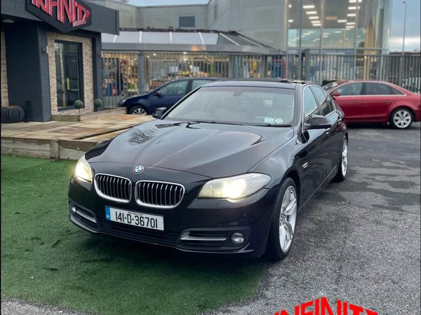 BMW 5-Series Saloon, Diesel, 2014, Black