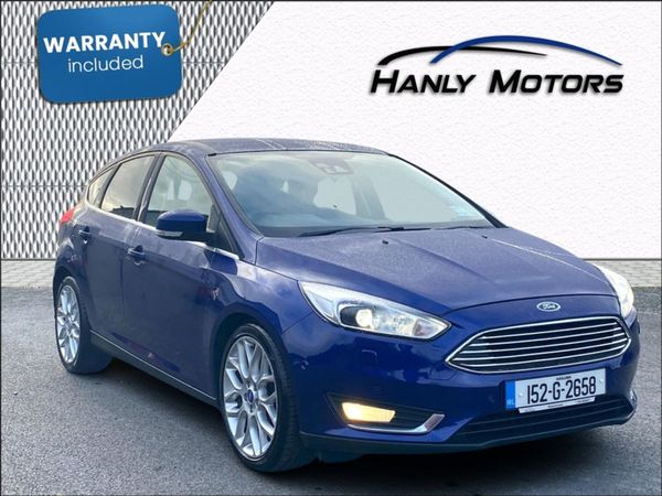 Ford Focus Hatchback, Diesel, 2015, Blue