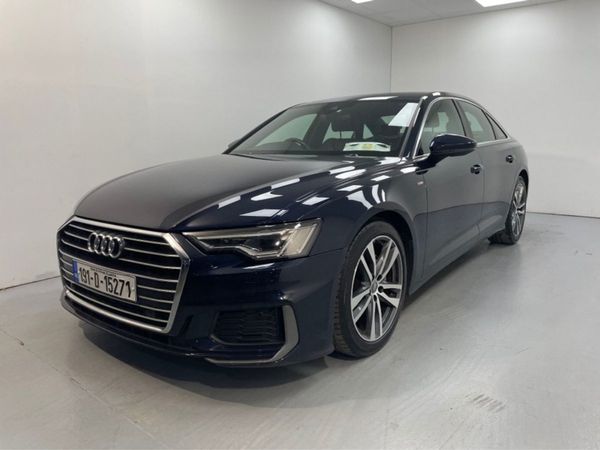 Audi A6 Saloon, Diesel, 2019, Blue