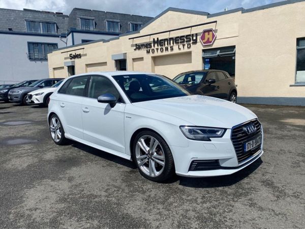 Audi A3 Hatchback, Petrol Plug-in Hybrid, 2017, White