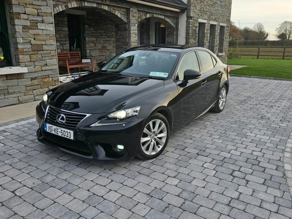 Lexus IS Saloon, Petrol Hybrid, 2015, Black