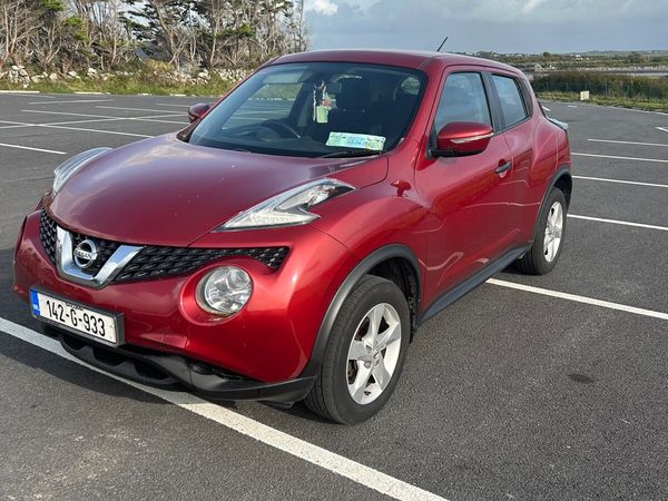 Nissan Juke SUV, Diesel, 2014, Red