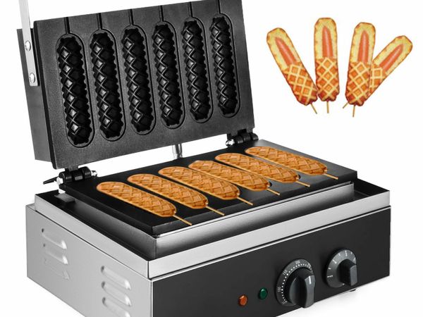 Corn dog best sale waffle iron