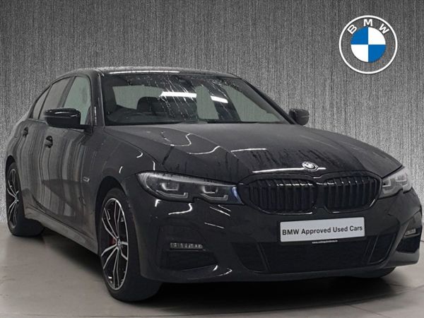 BMW 3-Series Saloon, Petrol Plug-in Hybrid, 2021, Black