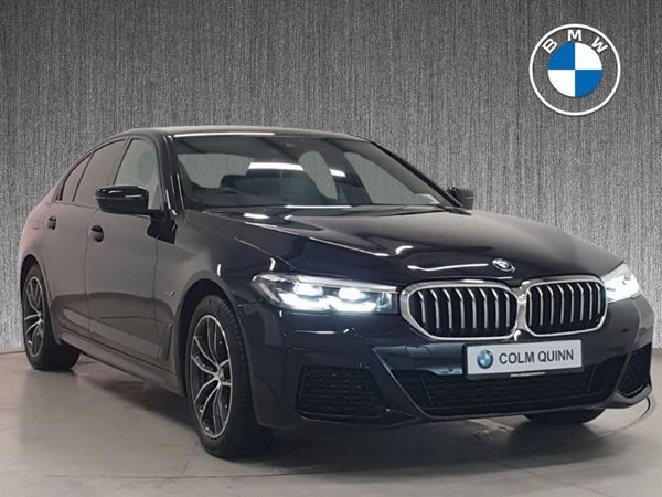 BMW 5-Series Saloon, Petrol Plug-in Hybrid, 2023, Black