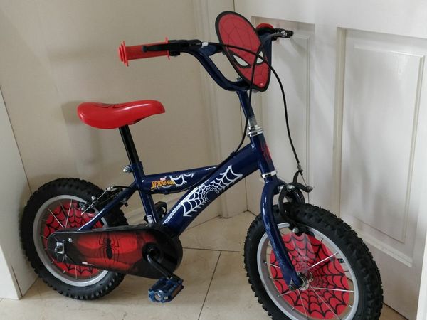 14in spiderman outlet bike