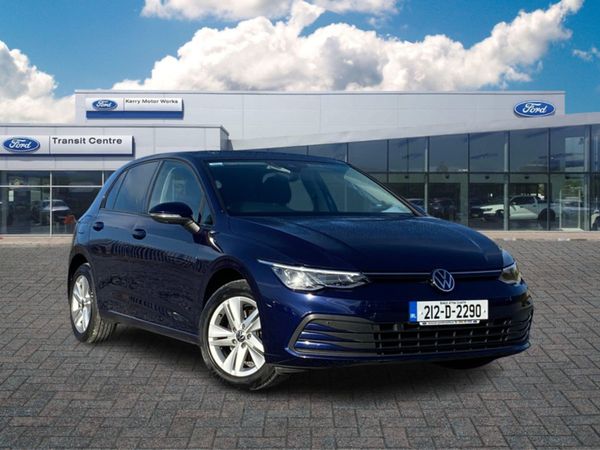 Volkswagen Golf Hatchback, Petrol, 2021, Blue