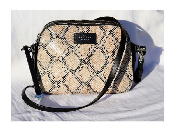 Radley discount snakeskin bag