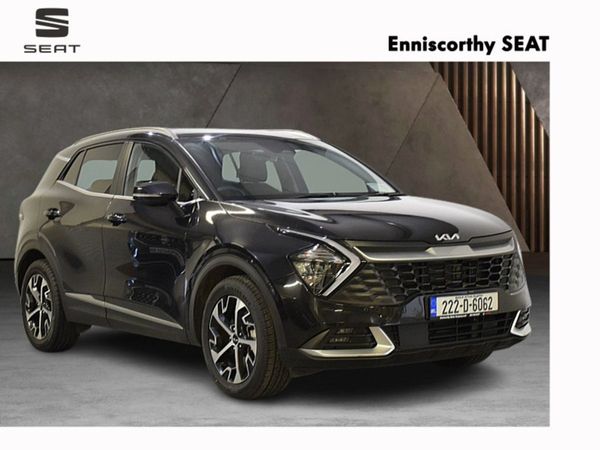 Kia Sportage SUV, Petrol Hybrid, 2022, Black