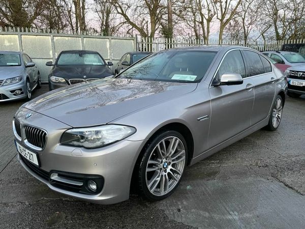 BMW 5-Series Saloon, Diesel, 2016, Silver