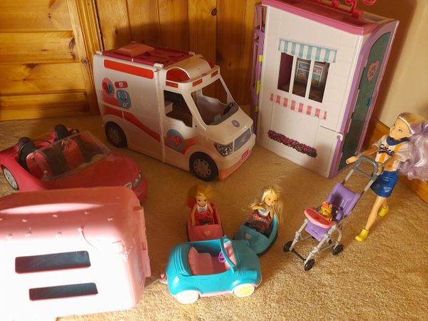 Barbie discount ambulance sale