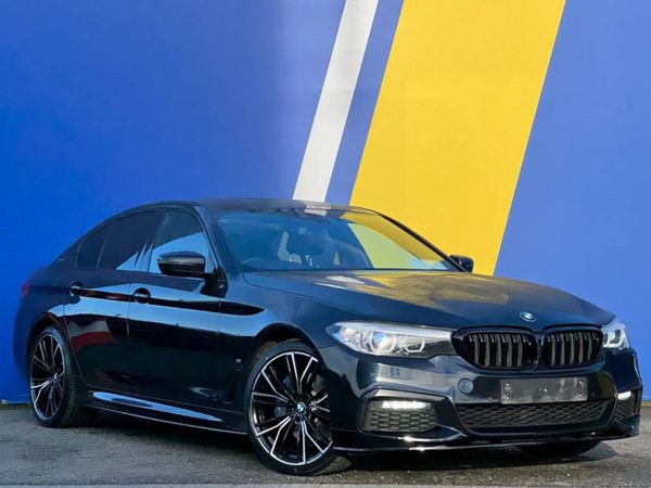 BMW 5-Series Saloon, Hybrid, 2019, Black