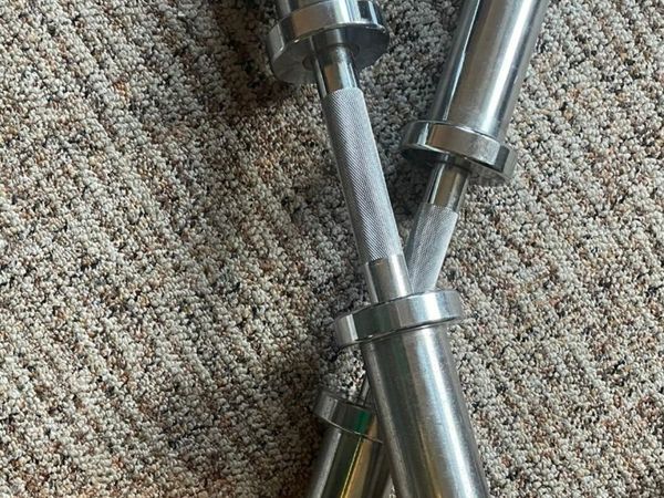 York olympic dumbbell discount handles