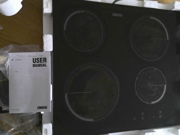 Zanussi hob clearance zev6240fba