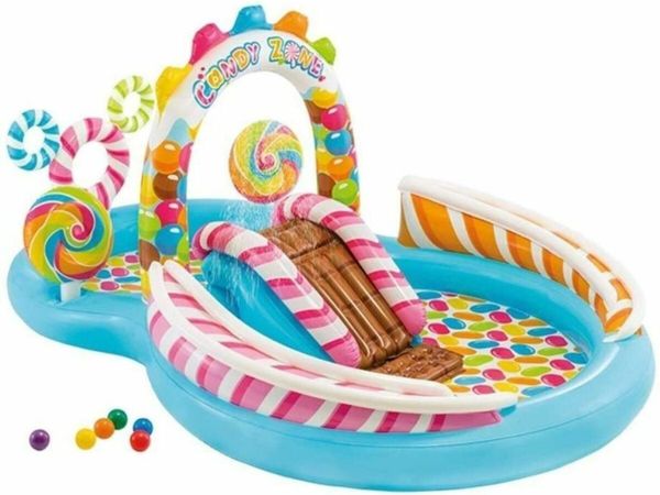 Tesco paddling best sale pool with slide