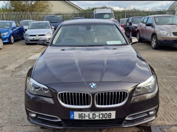 BMW 5-Series Saloon, Diesel, 2016, Brown