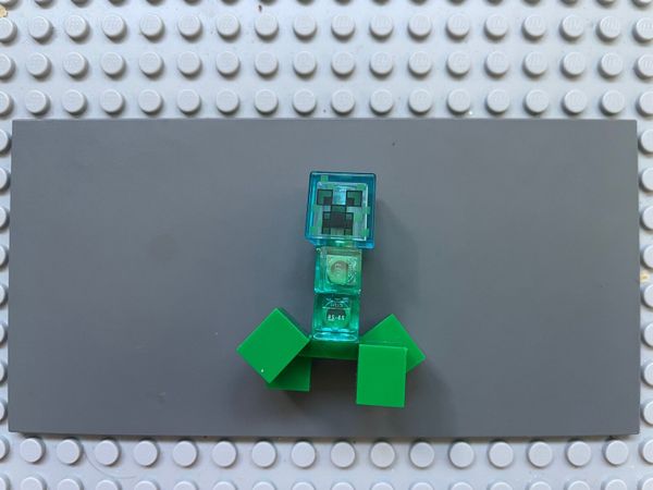 Lego minecraft best sale charged creeper