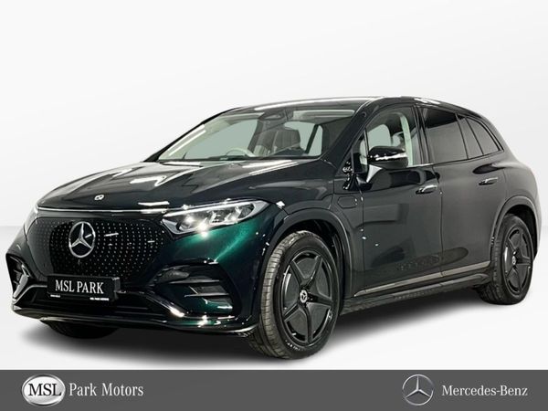 Mercedes-Benz EQS SUV, Electric, 2024, Green