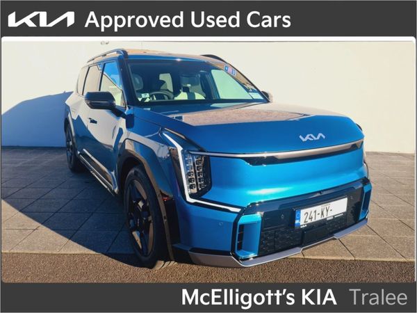 Kia EV9 SUV, Electric, 2024, Blue