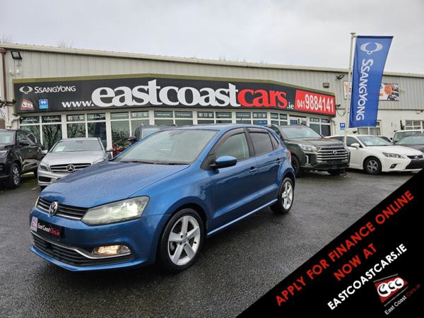 Volkswagen Polo Hatchback, Petrol, 2018, Blue