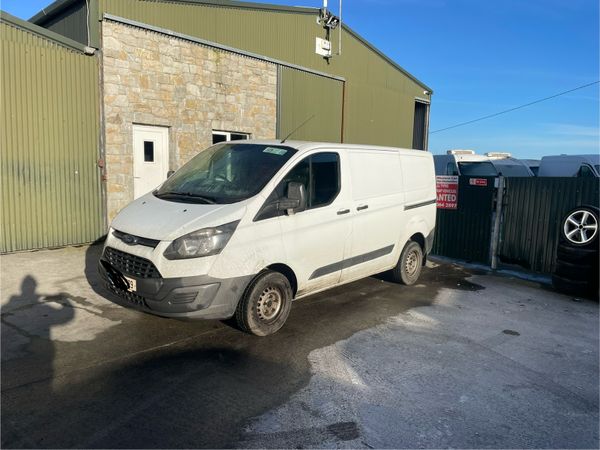 Ford transit custom store damaged for sale