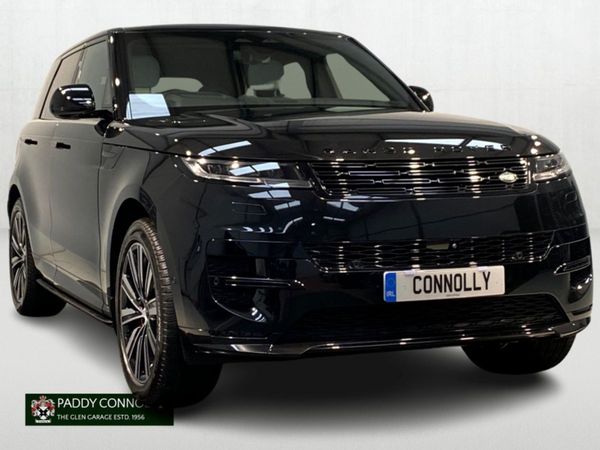 Land Rover Range Rover Sport SUV, Petrol Plug-in Hybrid, 2023, Black