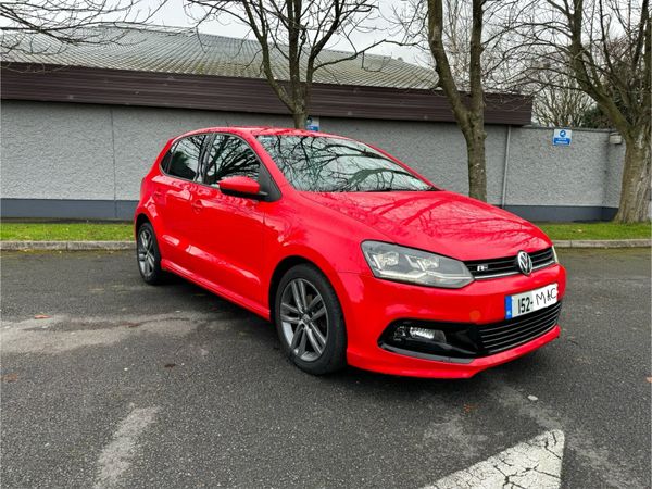 Volkswagen Polo Hatchback, Diesel, 2015, Red