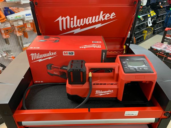 Milwaukee cordless tyre online inflator