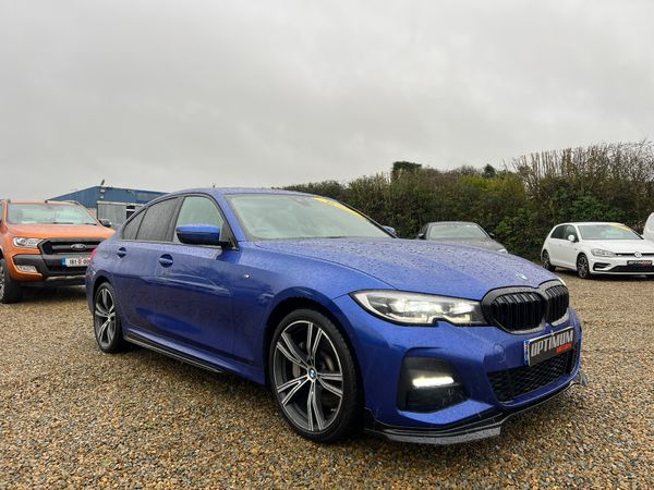 BMW 3-Series Saloon, Petrol Hybrid, 2019, Blue