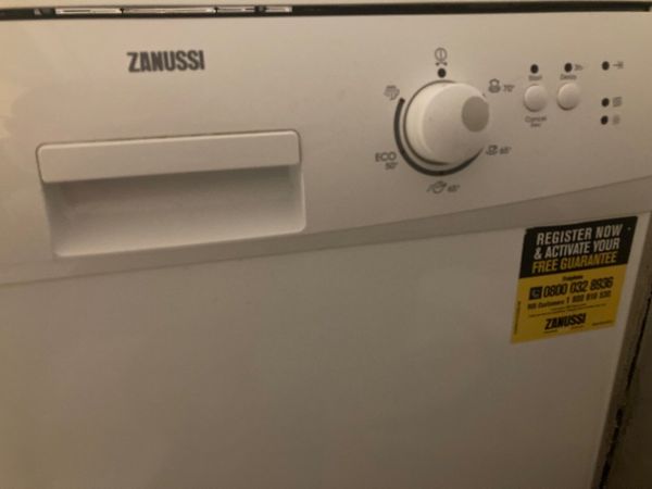 Zanussi best sale tempoline dishwasher