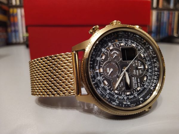 Citizen on sale navihawk gold