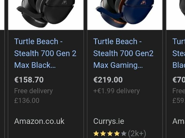 Currys turtle best sale beach stealth 700