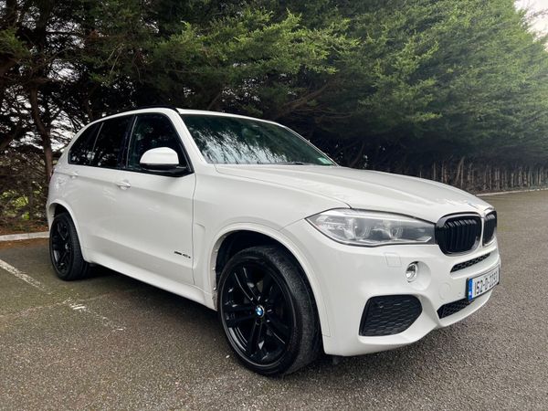 BMW X5 SUV, Petrol Plug-in Hybrid, 2015, White