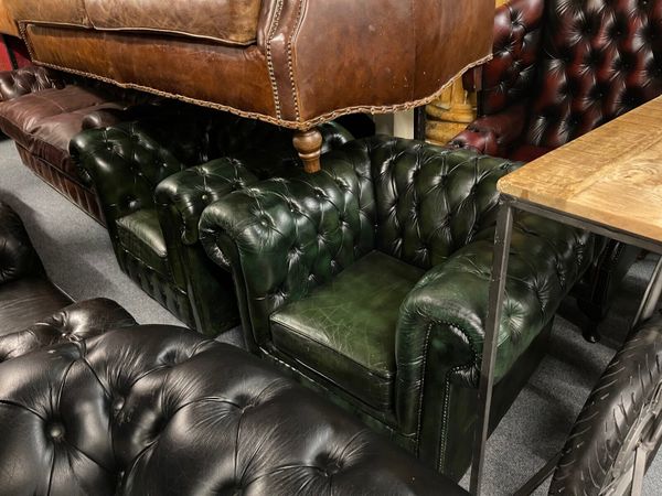 Leather club best sale chairs for sale