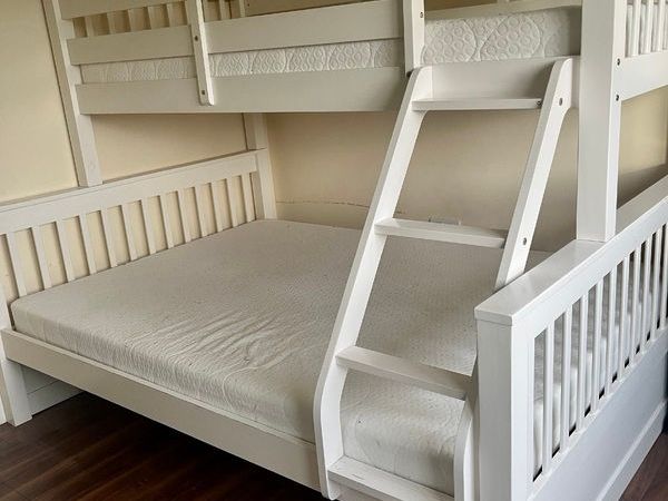 White Single Double bunk bed for sale in Co. Kerry for 300 on