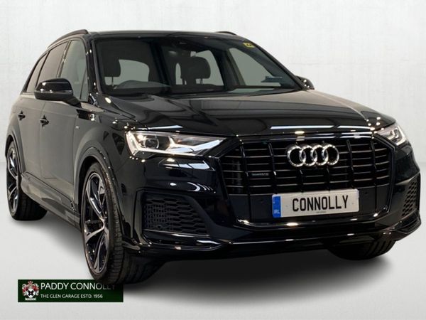 Audi Q7 SUV, Petrol Plug-in Hybrid, 2023, Black