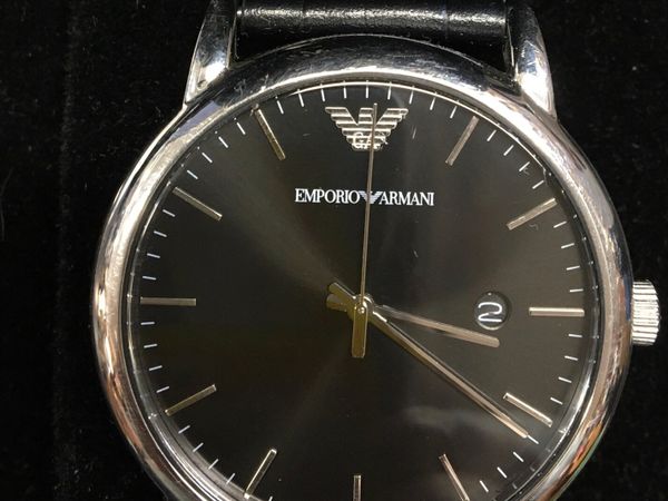 Armani watch outlet accessories