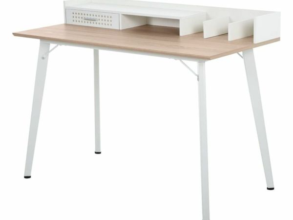 White desk deals with drawers kmart