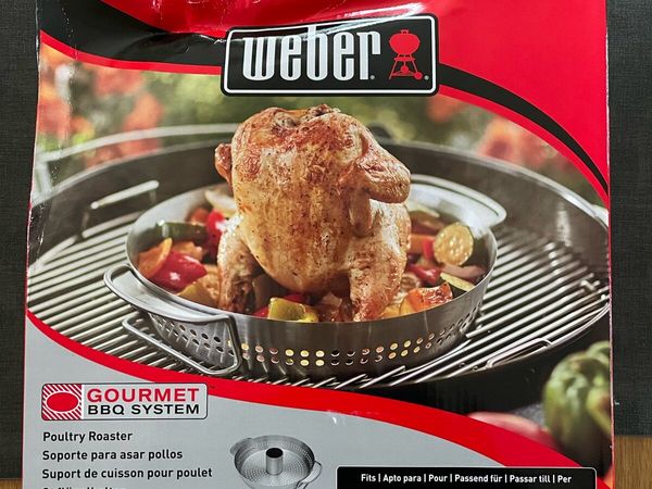 Weber gbs poultry on sale roaster