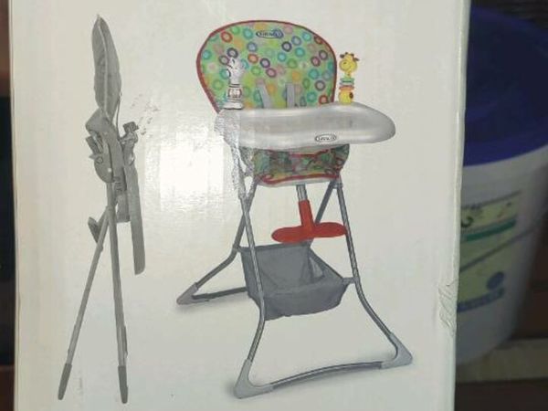 Graco high chair online tea time