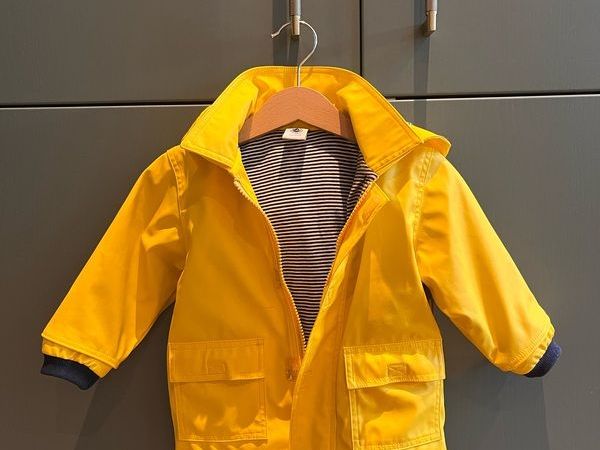 Child S Raincoat Organic Cotton Lined