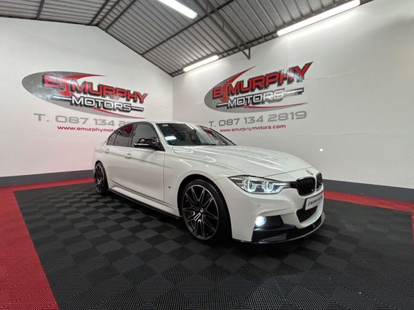 BMW 3-Series Saloon, Petrol Hybrid, 2018, White