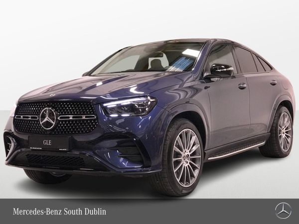 Mercedes-Benz GLE-Class SUV, Diesel Plug-in Hybrid, 2024, Blue