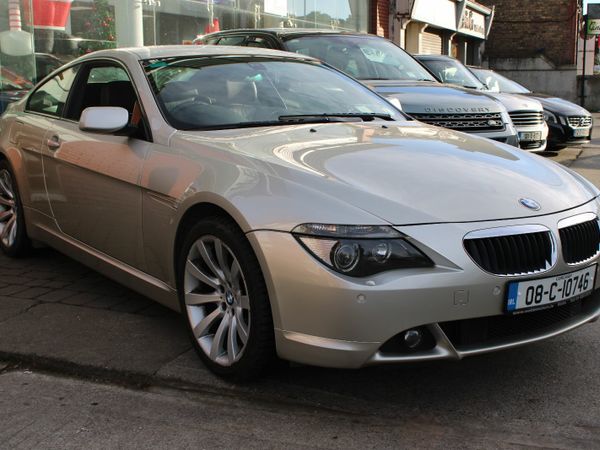 BMW 6-Series Coupe, Petrol, 2008, Silver