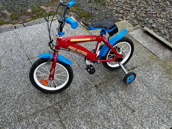 Paw patrol best sale bike 14in