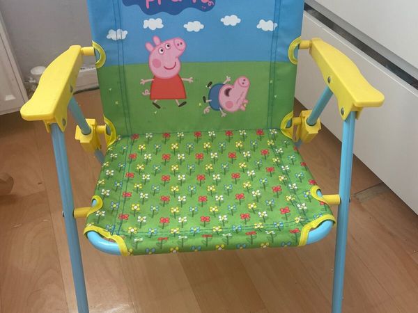 Peppa pig deck online chair tesco