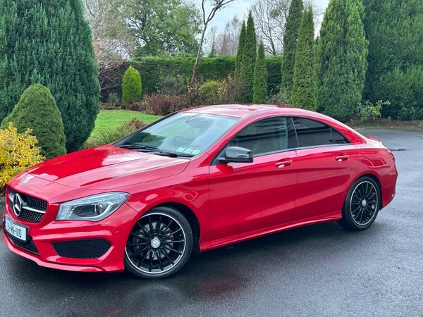 Mercedes-Benz CLA-Class Coupe, Diesel, 2015, Red