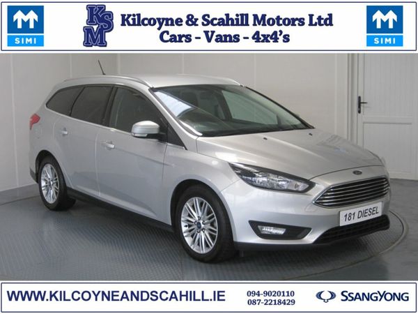 Ford Focus Estate, Diesel, 2018, Silver