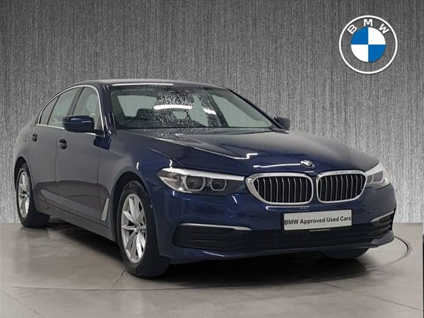 BMW 5-Series Saloon, Diesel, 2019, Blue