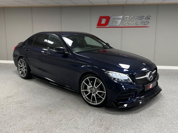 Mercedes-Benz C-Class Saloon, Diesel, 2019, Blue